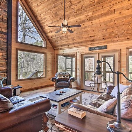Modern Murphy Cabin With Nottely River Views! Buitenkant foto