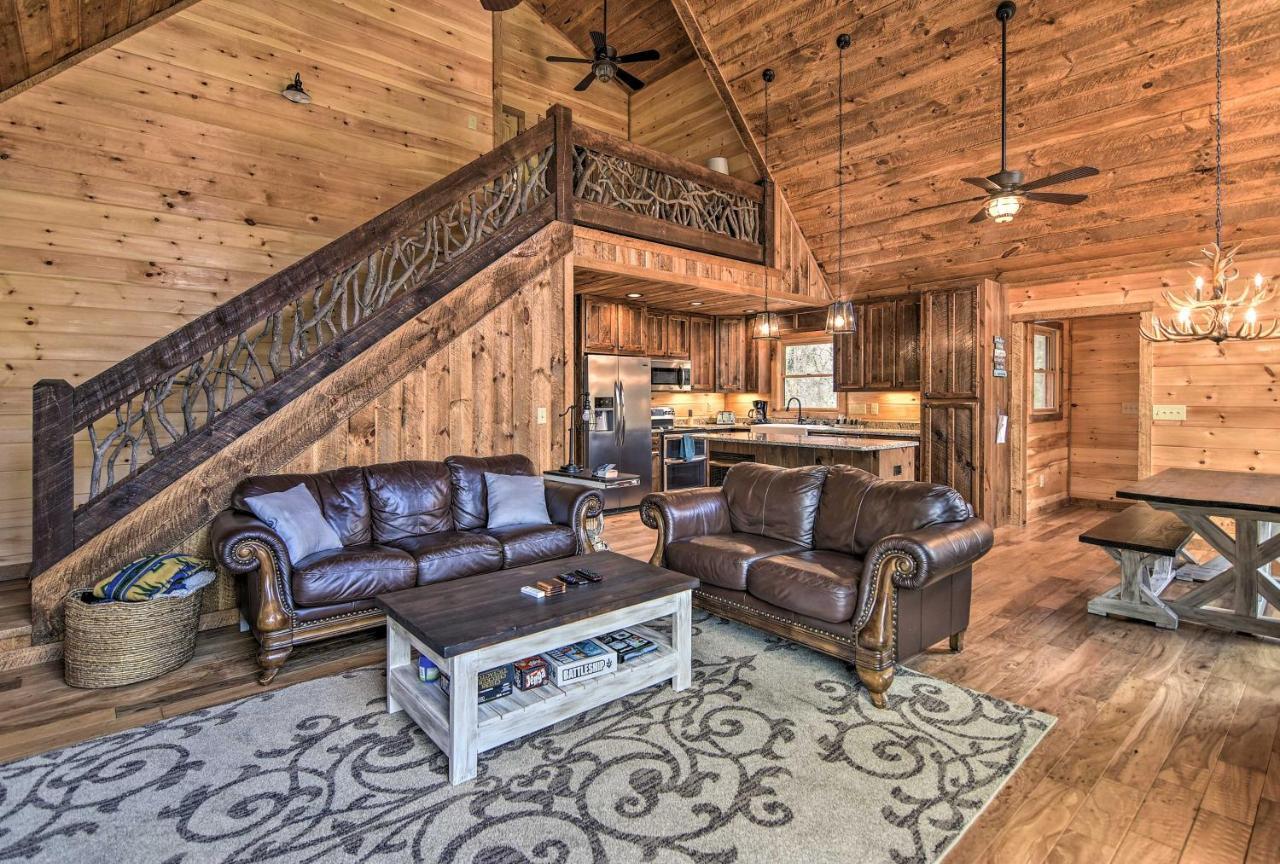 Modern Murphy Cabin With Nottely River Views! Buitenkant foto