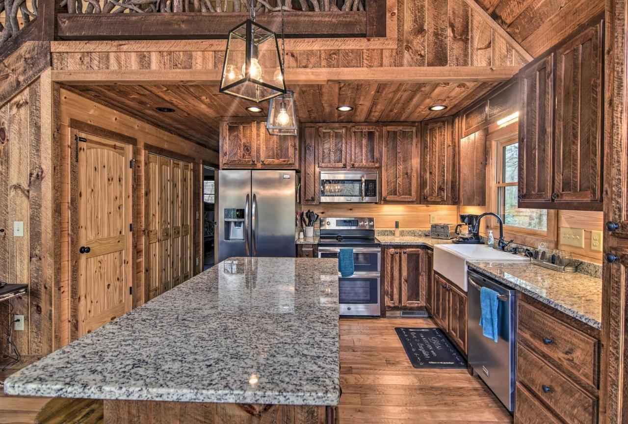 Modern Murphy Cabin With Nottely River Views! Buitenkant foto