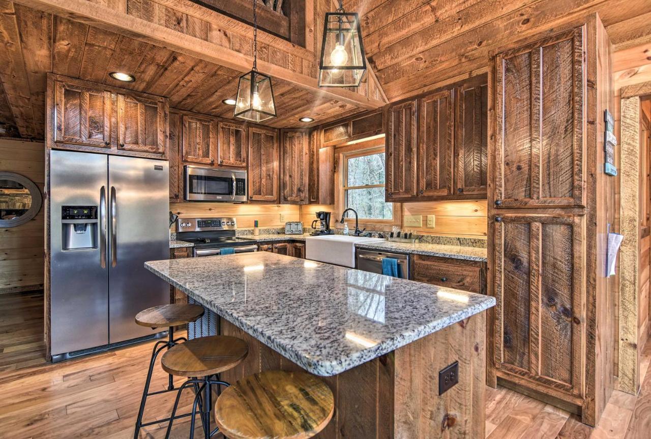 Modern Murphy Cabin With Nottely River Views! Buitenkant foto
