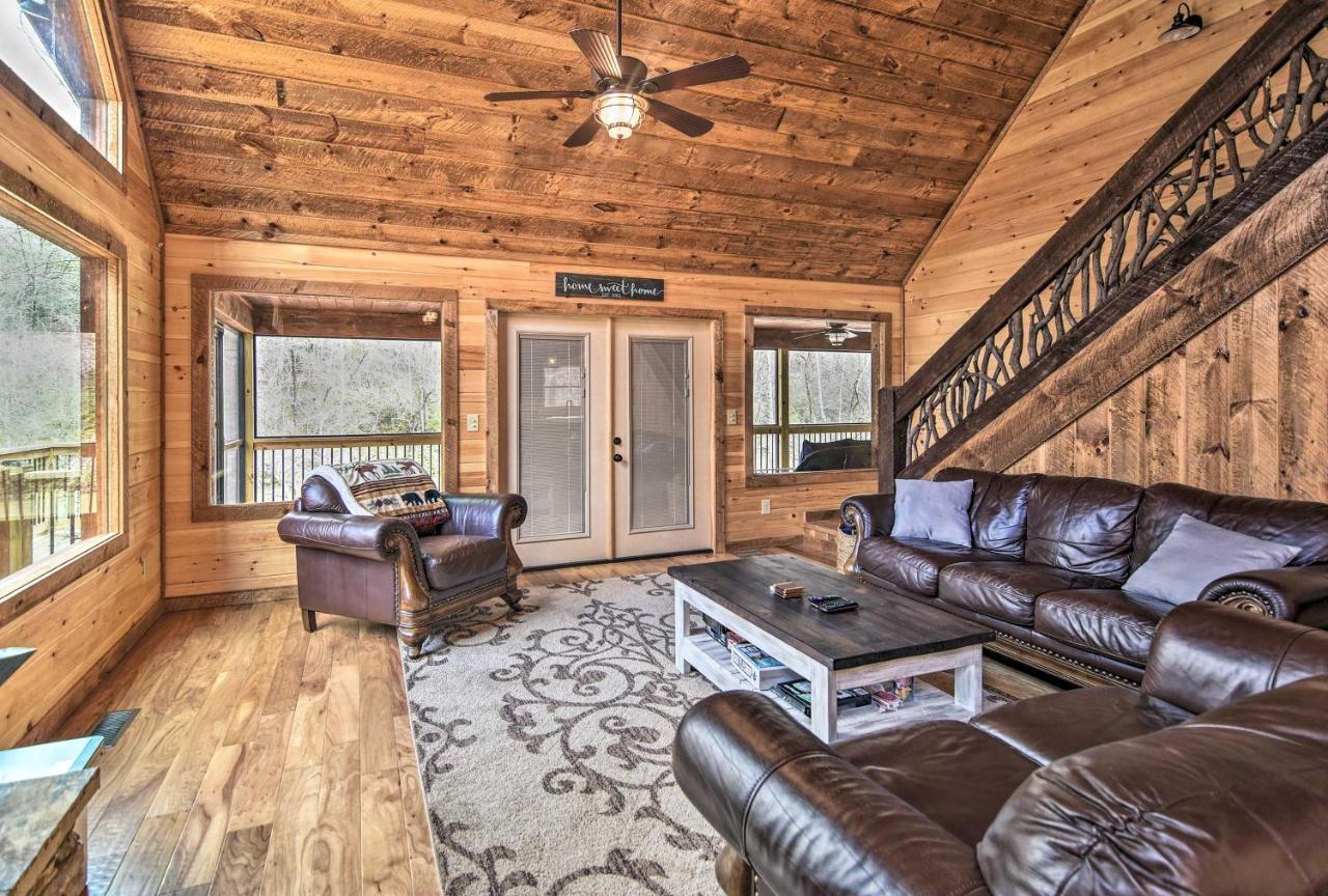 Modern Murphy Cabin With Nottely River Views! Buitenkant foto