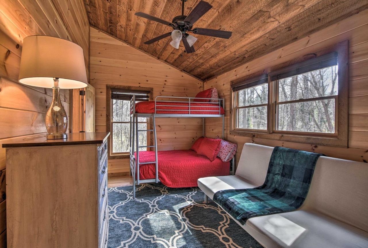 Modern Murphy Cabin With Nottely River Views! Buitenkant foto