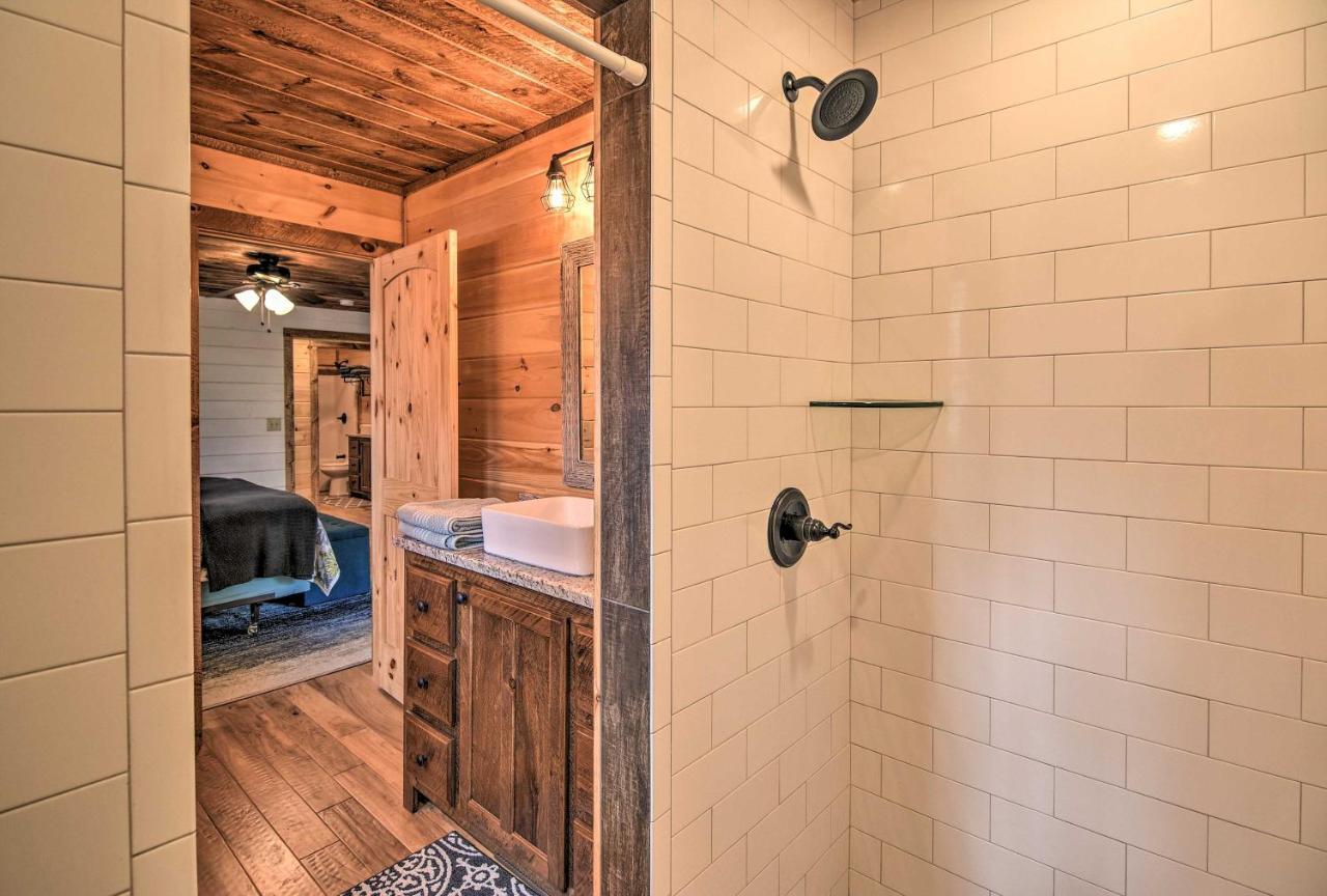 Modern Murphy Cabin With Nottely River Views! Buitenkant foto